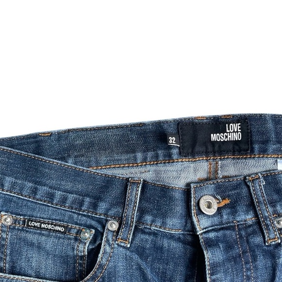 Moschino Dark Blue Slim Jeans - Picture 4 of 12